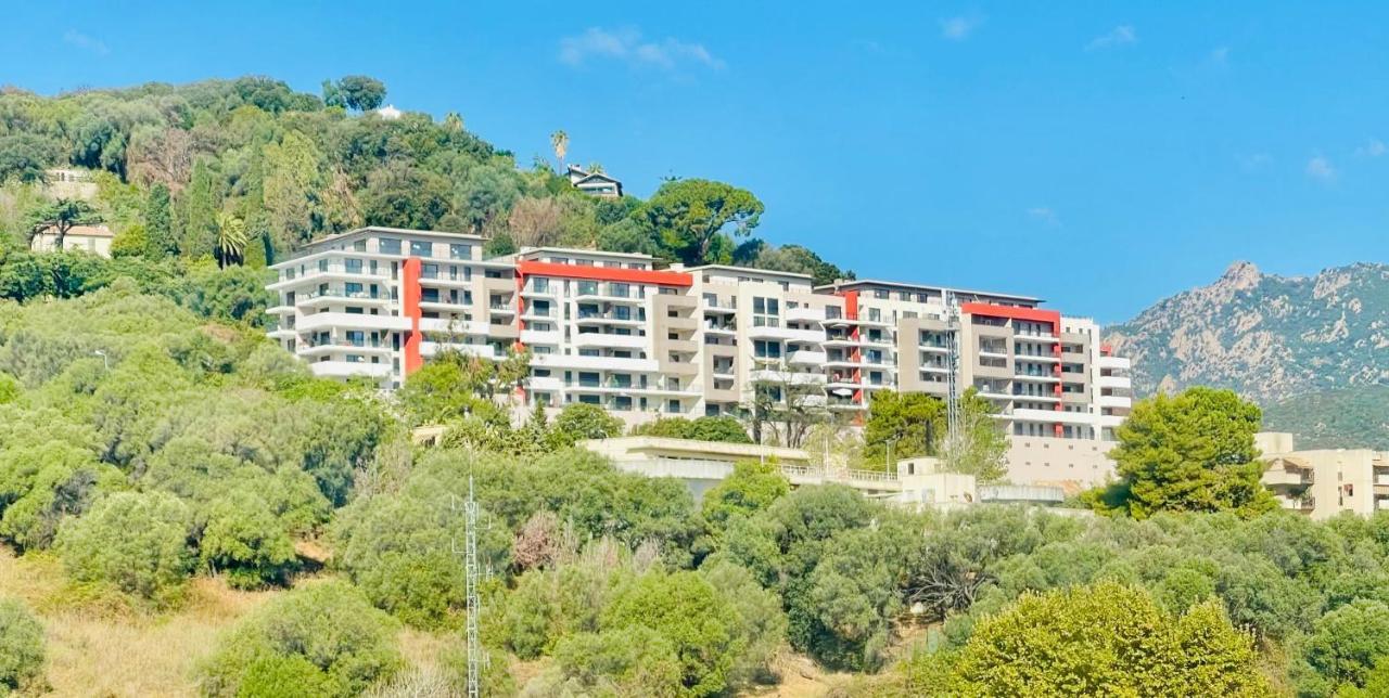 Ajaccio T2 Grand Standing Neuf Vue Mer Centre-Ville & Plages المظهر الخارجي الصورة